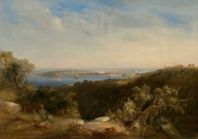 View of Sydney Harbour Showing Sydney Cove by Conrad Martens